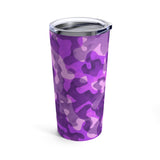 Purple Camo Tumbler 20oz