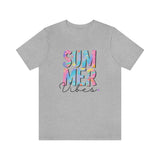 Pastel Summer Vibes Unisex Jersey Short Sleeve Tee