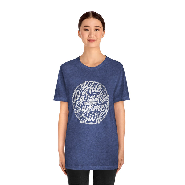 Blue Paradise Unisex Jersey Short Sleeve Tee