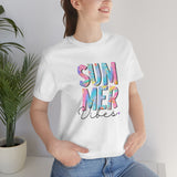 Pastel Summer Vibes Unisex Jersey Short Sleeve Tee