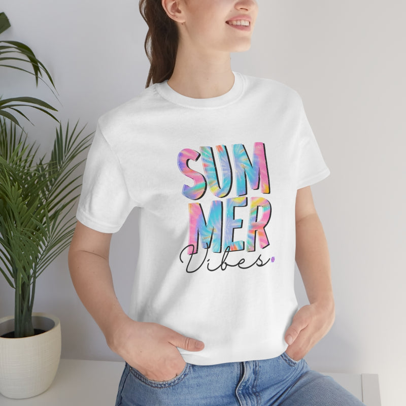 Pastel Summer Vibes Unisex Jersey Short Sleeve Tee