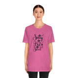 Salty But Sweet Black Unisex Jersey Short Sleeve Tee