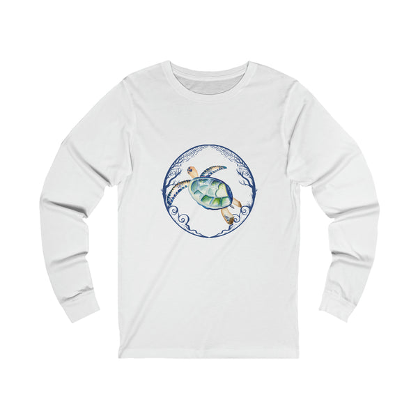 Sea Turtle Unisex Jersey Long Sleeve Tee