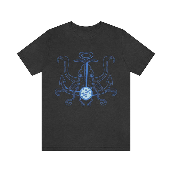 Octopus Anchor Unisex Jersey Short Sleeve Tee