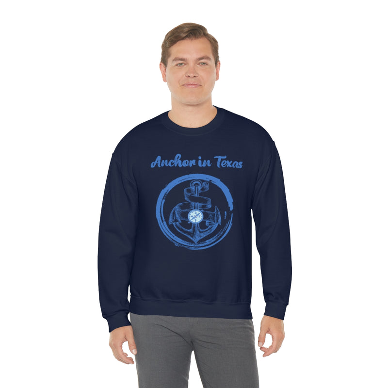 Anchor In Texas Unisex Heavy Blend™ Crewneck Sweatshirt