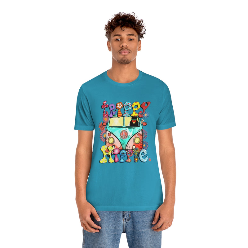 Trippy Hippie Unisex Jersey Short Sleeve Tee