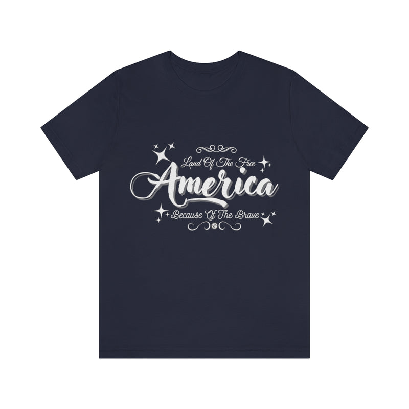 America Unisex Jersey Short Sleeve Tee