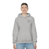 Kirsten Black Cross Unisex Heavy Blend™ Hooded Sweatshirt