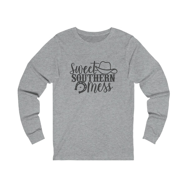 Sweet Southern Mess Unisex Jersey Long Sleeve Tee