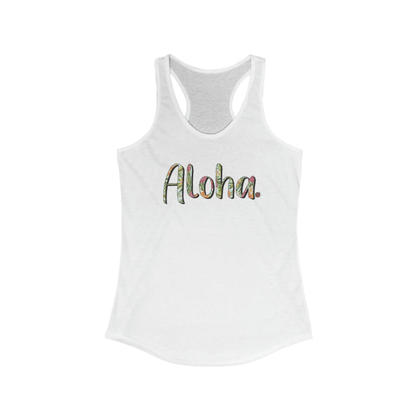 Hawaiian Aloha Women's Ideal Racerback Tank