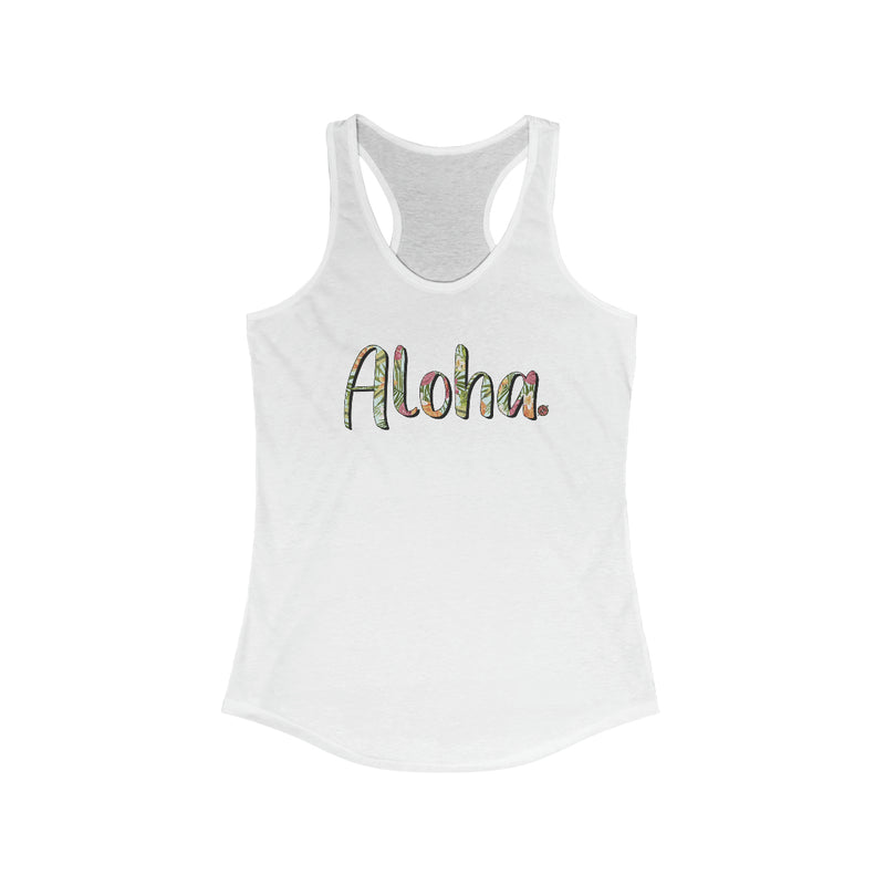 Hawaiian Aloha Women's Ideal Racerback Tank