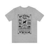 Hunting Rules Unisex Jersey Short Sleeve Tee