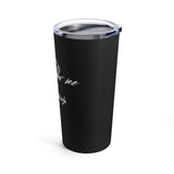 Remember Me White/Black Kirsten Logo Tumbler 20oz