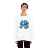 Angry Octopus Unisex Heavy Blend™ Crewneck Sweatshirt