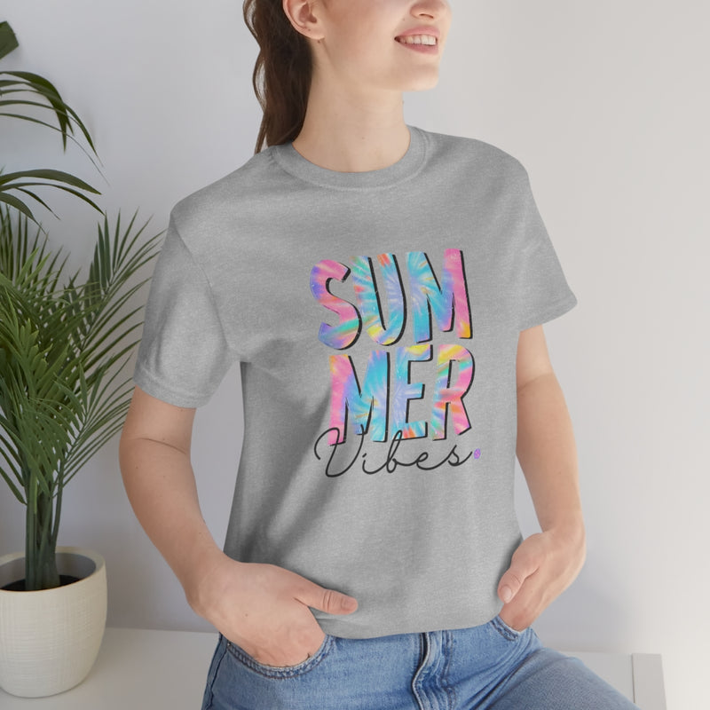 Pastel Summer Vibes Unisex Jersey Short Sleeve Tee