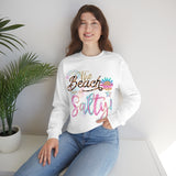 The Beaches Made Me Salty Unisex Heavy Blend™ Crewneck Sweatshirt