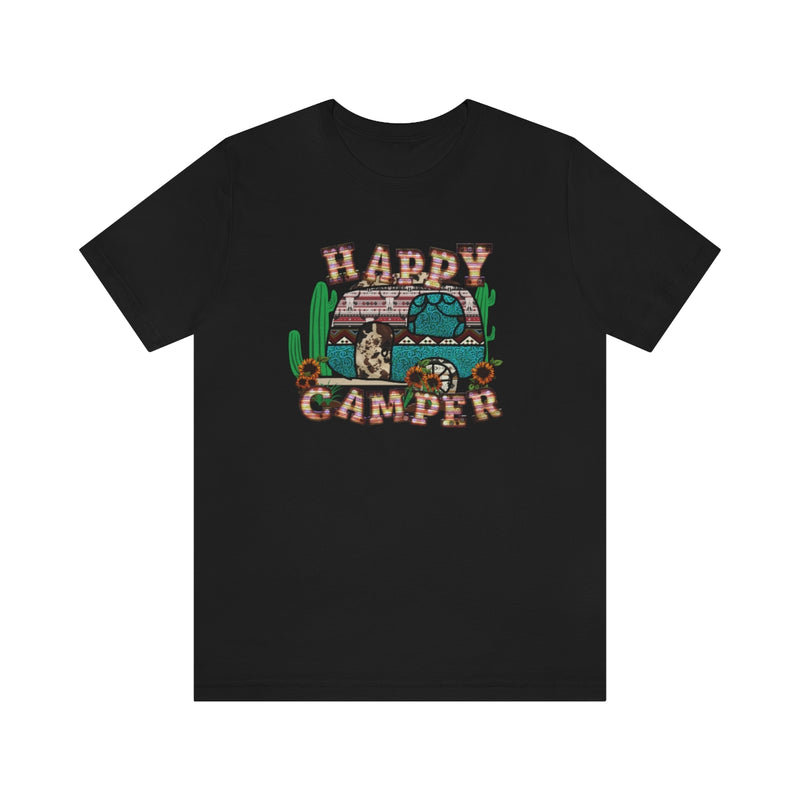 Happy Camper Unisex Jersey Short Sleeve Tee