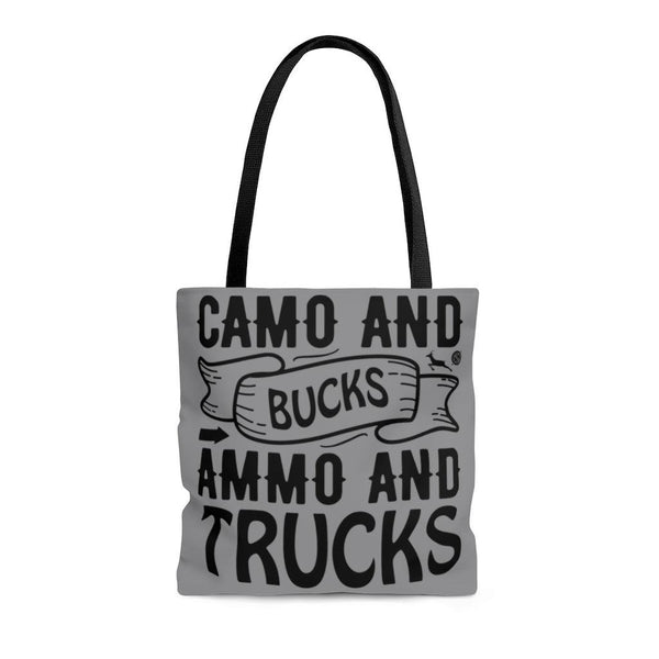 Camo And Trucks Tote Bag - Remember Me by Kirsten Leigh