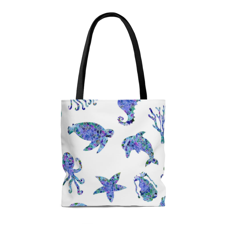 Sea Life AOP Tote Bag