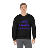 I Pledge Purple Unisex Heavy Blend™ Crewneck Sweatshirt