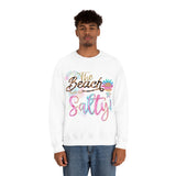 The Beaches Made Me Salty Unisex Heavy Blend™ Crewneck Sweatshirt