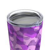 Purple Camo Tumbler 20oz