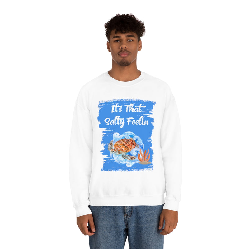 It's That Salty Feelin Unisex Heavy Blend™ Crewneck Sweatshirt