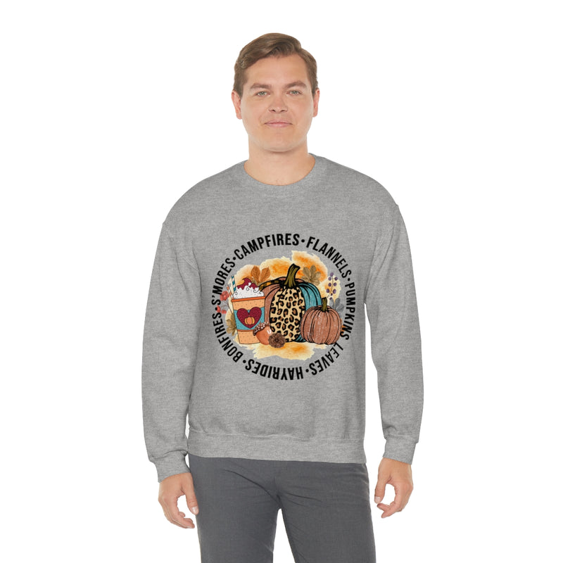 Fall Fun Unisex Heavy Blend™ Crewneck Sweatshirt