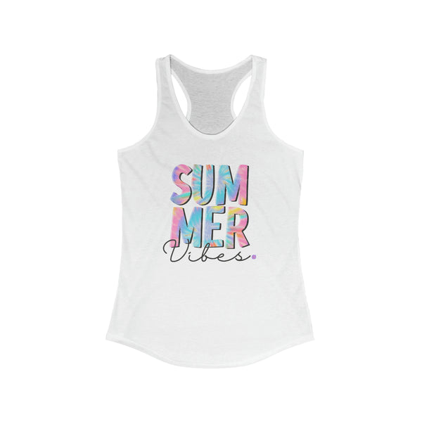 Pastel Summer Vibes Women's Ideal Racerback Tank