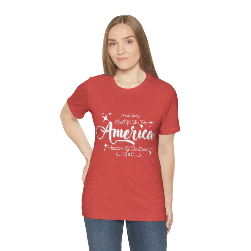 America Unisex Jersey Short Sleeve Tee