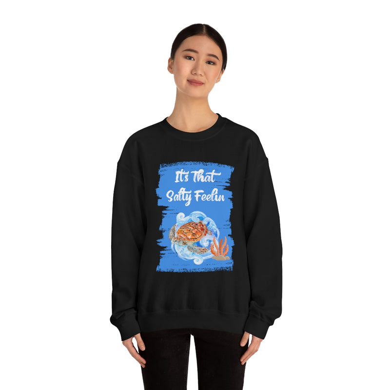 It's That Salty Feelin Unisex Heavy Blend™ Crewneck Sweatshirt