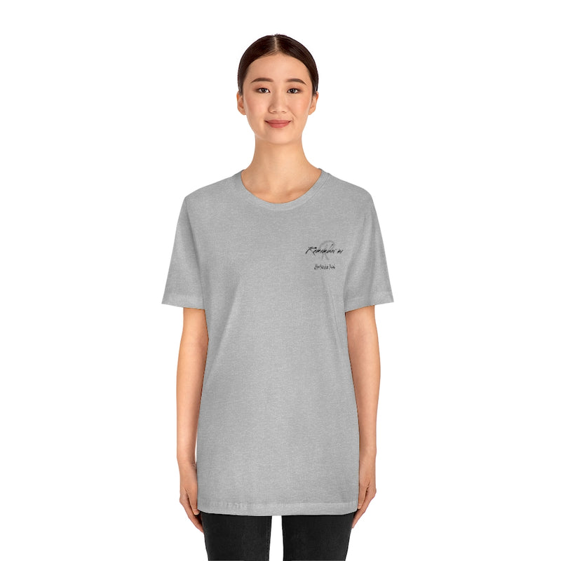 Kirsten Leigh Memorial 3 Unisex Jersey Short Sleeve Tee