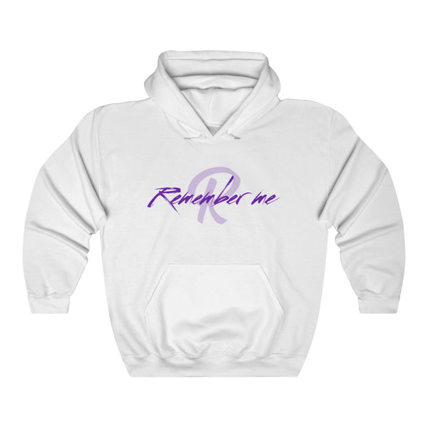 Remember Me Purple Logo Unisex Heavy Blend™ Hooded Sweatshirt