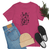 Salty But Sweet Black Unisex Jersey Short Sleeve Tee