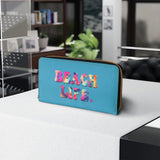 Beach Life Zipper Wallet