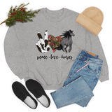 Peace Love Horses Unisex Heavy Blend™ Crewneck Sweatshirt