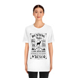 Hunting Rules Unisex Jersey Short Sleeve Tee