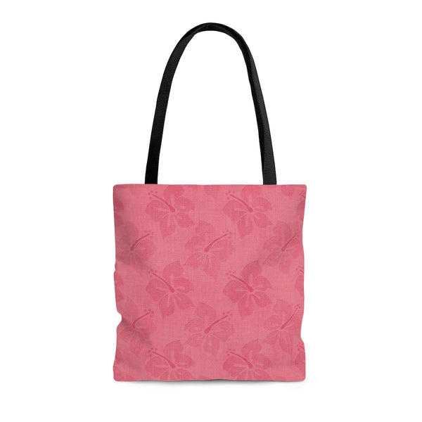 Pink Hawaiian AOP Tote Bag