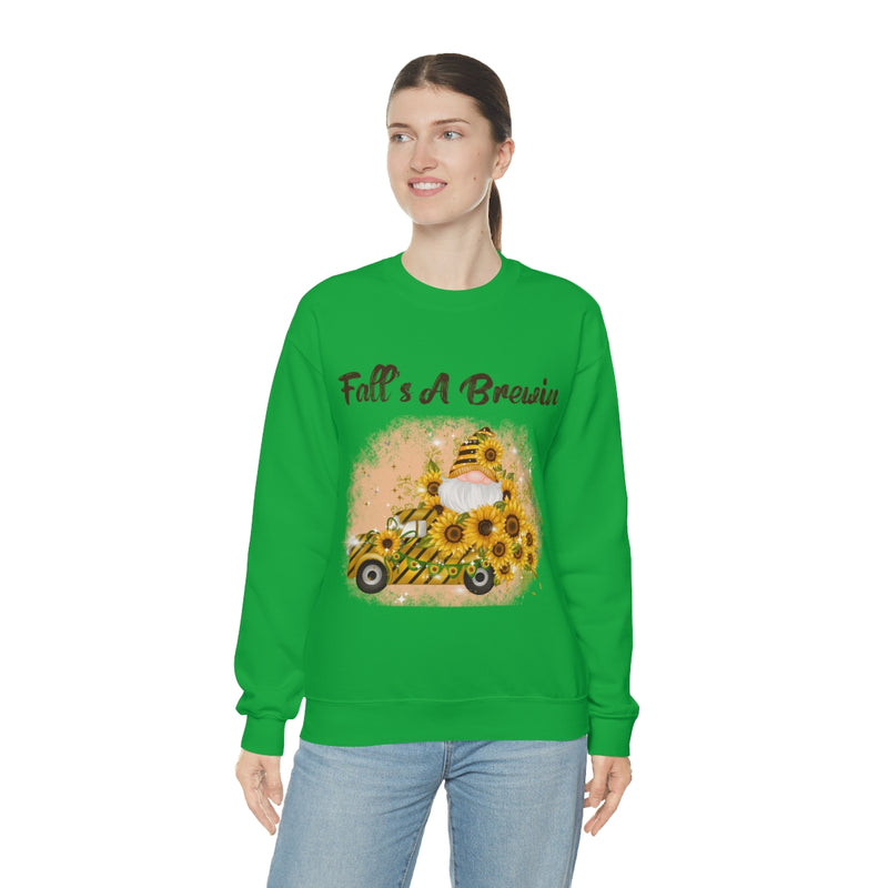 Fall's A Brewin Unisex Heavy Blend™ Crewneck Sweatshirt