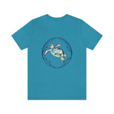 Sea Turtle Unisex Jersey Short Sleeve Tee