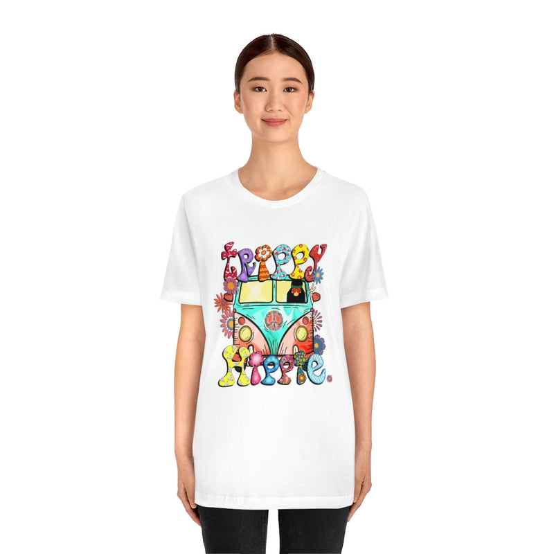 Trippy Hippie Unisex Jersey Short Sleeve Tee