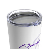 Remember Me Purple/White Logo Tumbler 20oz