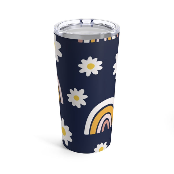 Rainbow Daisy Tumbler 20oz