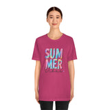 Pastel Summer Vibes Unisex Jersey Short Sleeve Tee