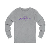 Remember Me Purple Logo Unisex Jersey Long Sleeve Tee