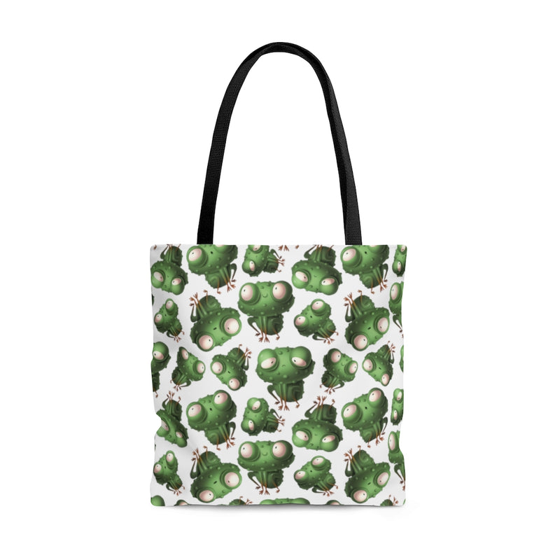 Funny Frog AOP Tote Bag