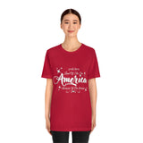 America Unisex Jersey Short Sleeve Tee