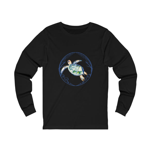 Sea Turtle Unisex Jersey Long Sleeve Tee