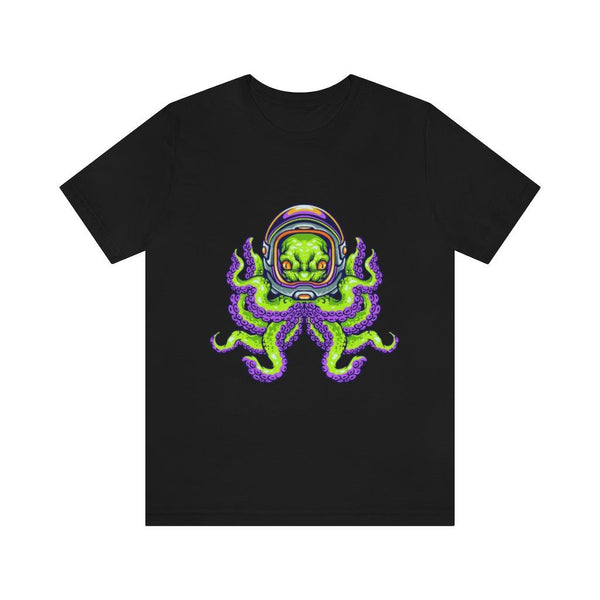 Angry Alien Octopus Unisex Jersey Short Sleeve Tee