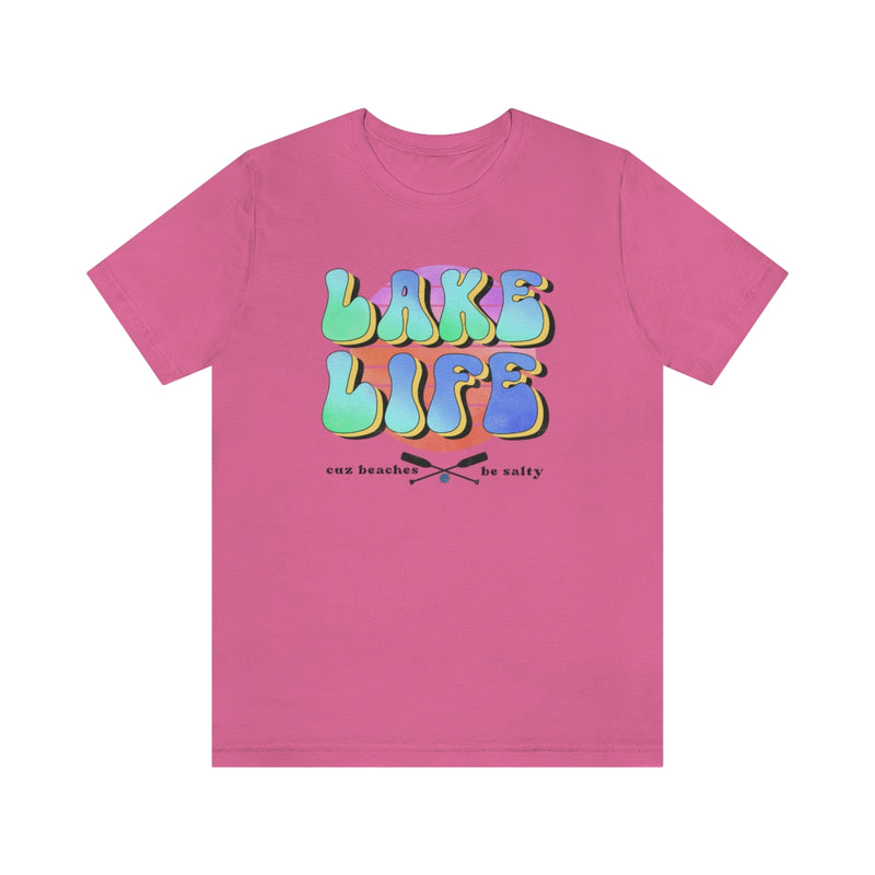 Lake Life X Beaches Unisex Jersey Short Sleeve Tee